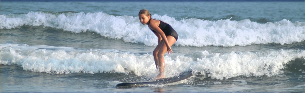 Cape May Beach Surfer Girl